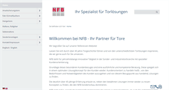 Desktop Screenshot of nfb-gmbh.com